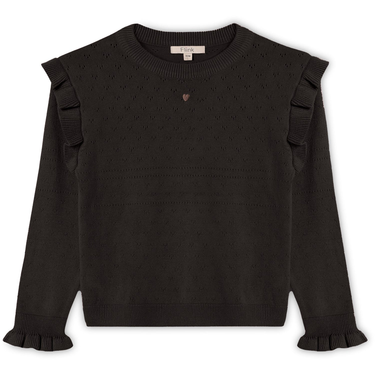 Fliink Coffee Bean Fame O-Neck Blus