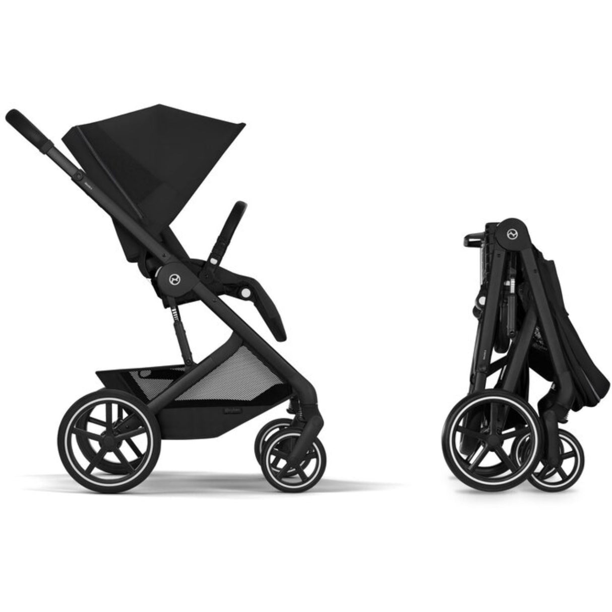 Cybex Moon Black Balios S Lux Blk Inklusiv Cot S Lux