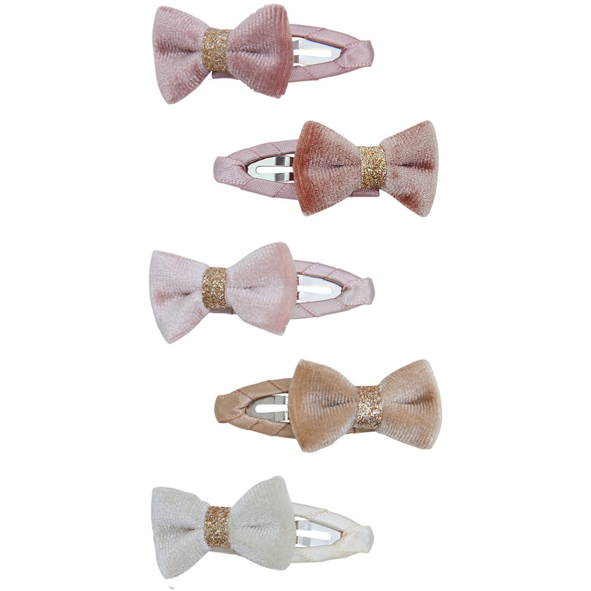 Mimi & Lula 5 Hårklämmor - Mini Velvet Tinkerbell