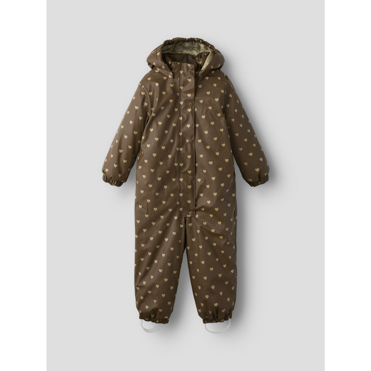 Lil'Atelier Dark Earth Hearts Nmfladry10 Pad Flygdräkt Aop Fo Lil