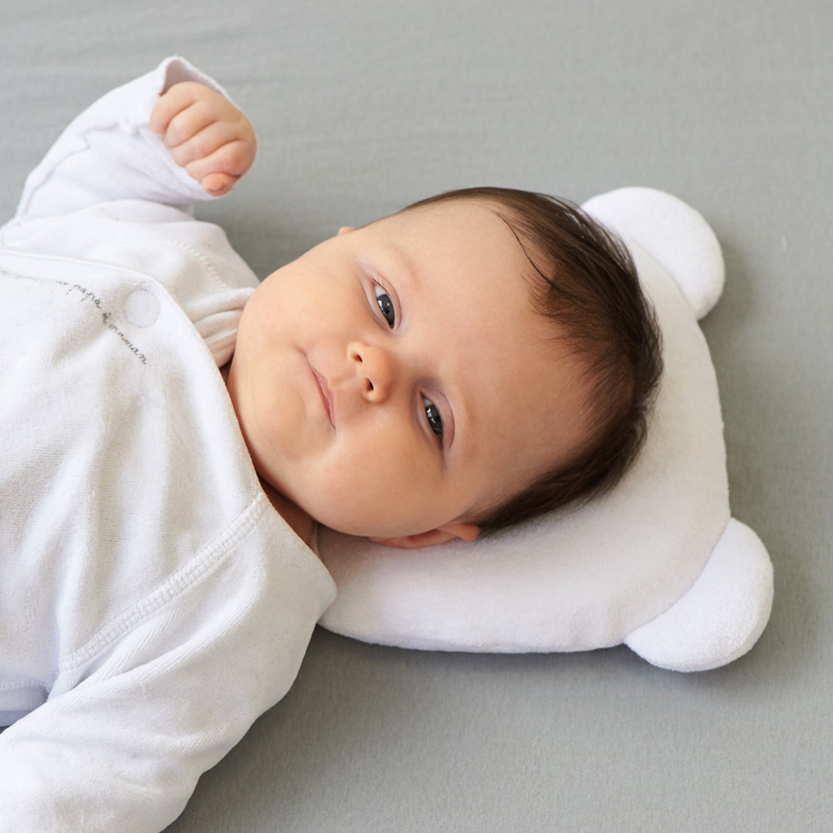 Candide White Panda Baby Kudde