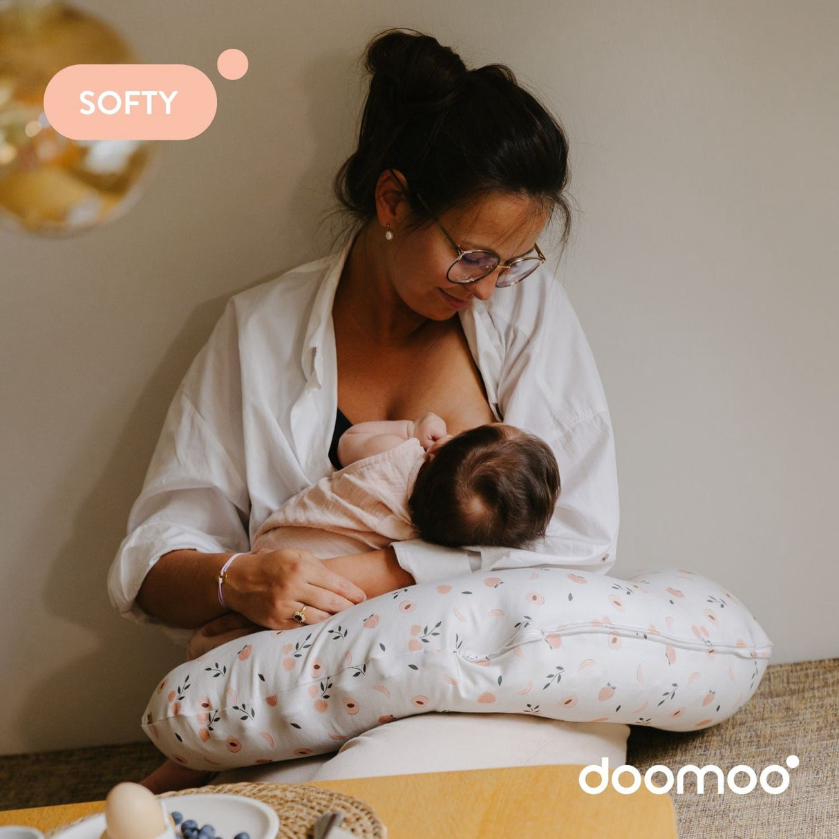Doomoo Peach Nursing Kudde