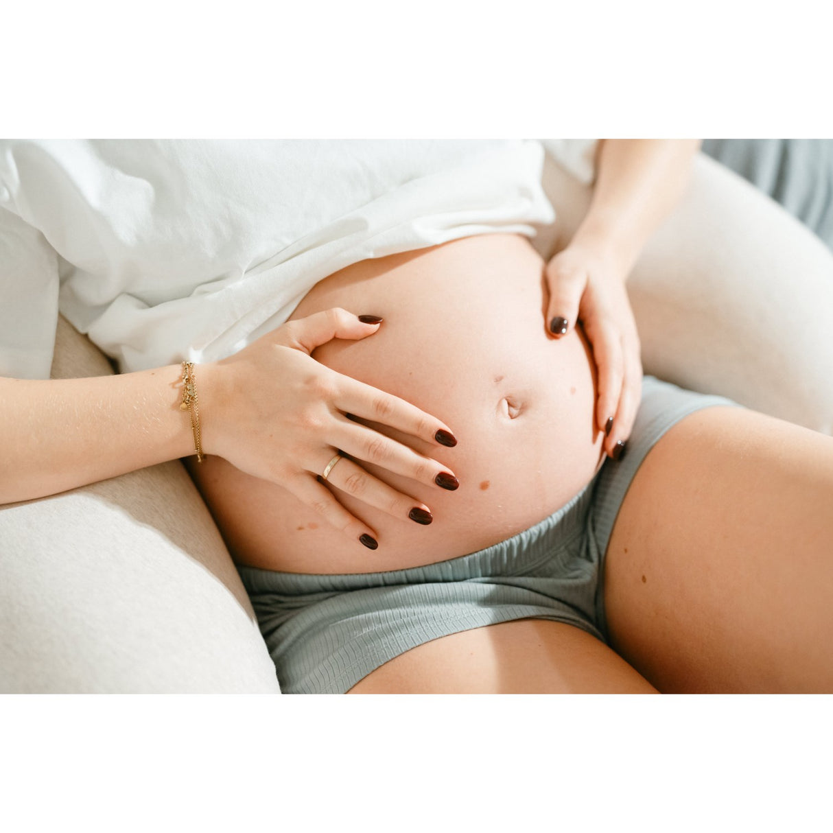 Doomoo Melange Sand Nursing & Pregnancy Kudde