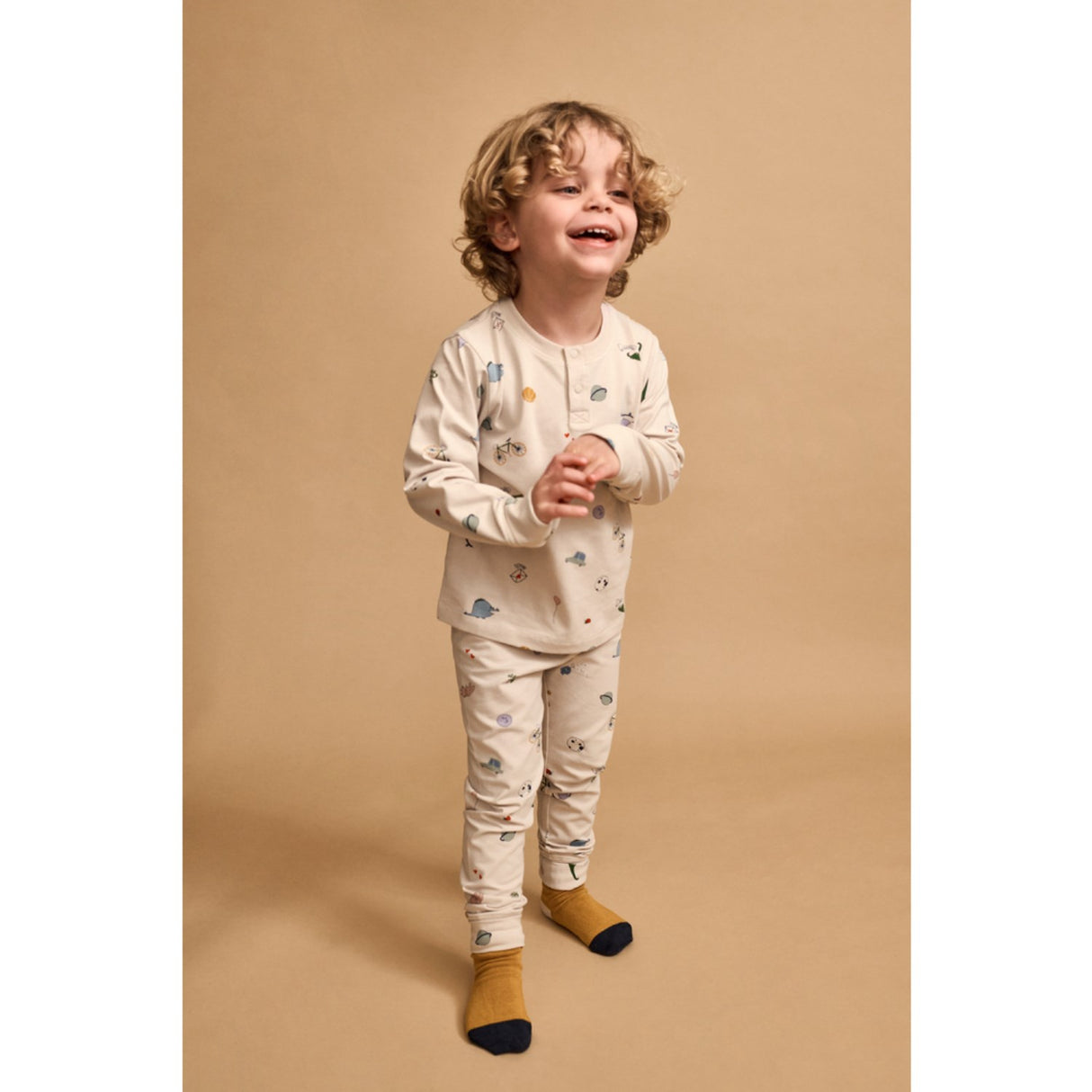 LIEWOOD Tamtam / Sandy Wilhelm Grow Printed Pyjamas Sett