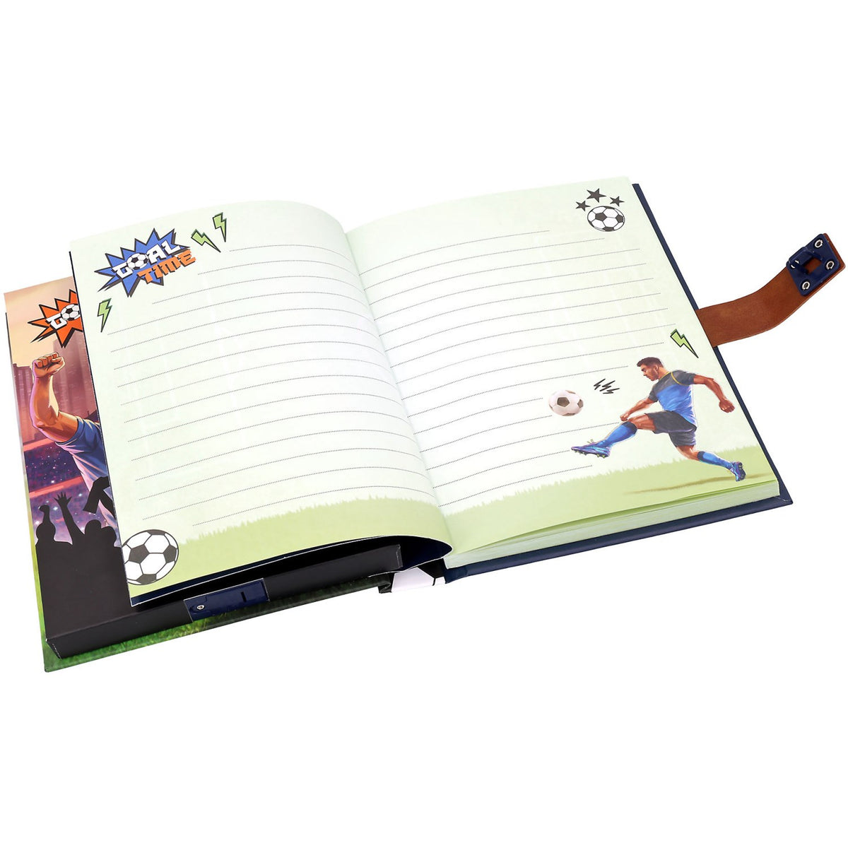 Dino World + Action & Fun Dagbok Med Kode & Lyd