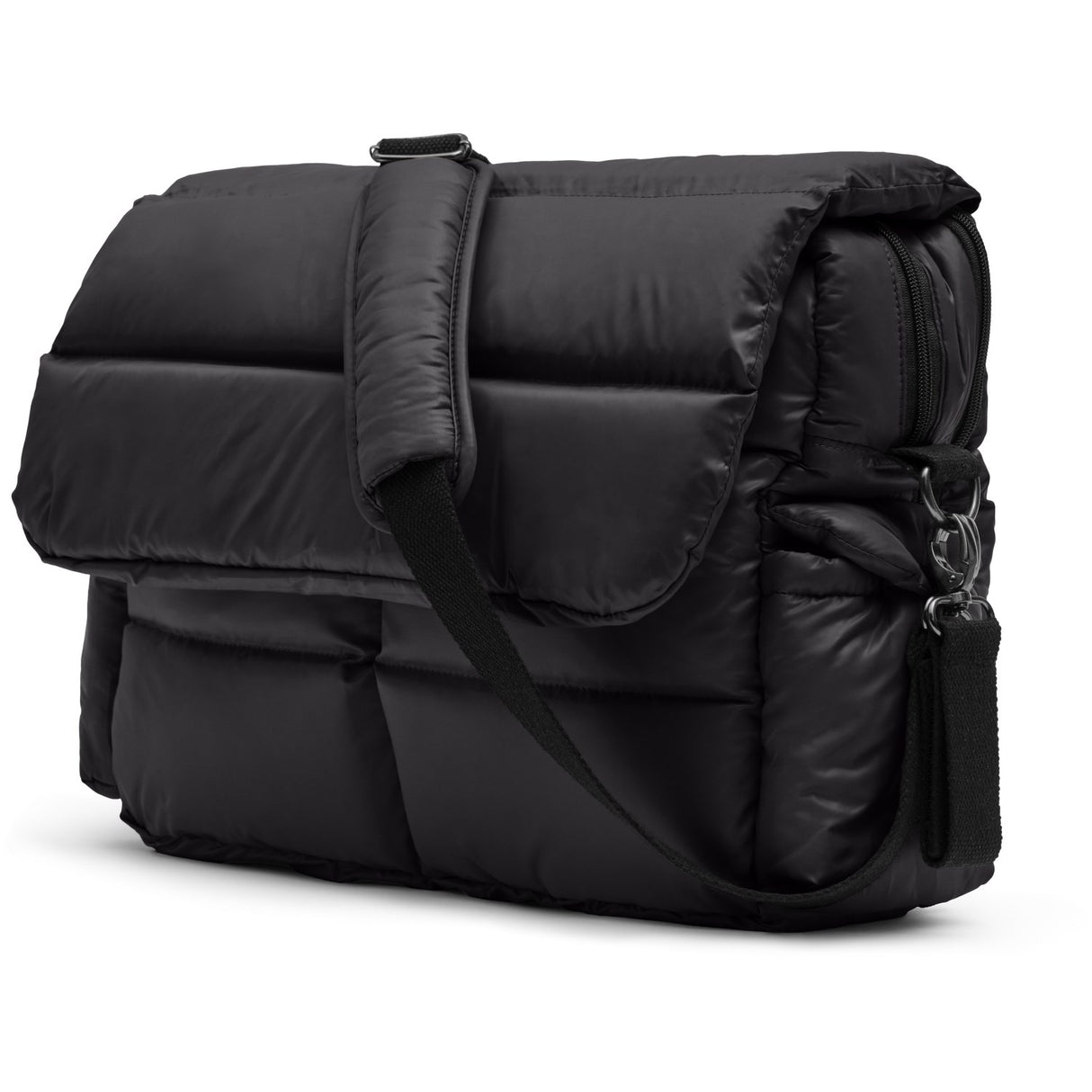 KongWalther Puffer Black Skötväska