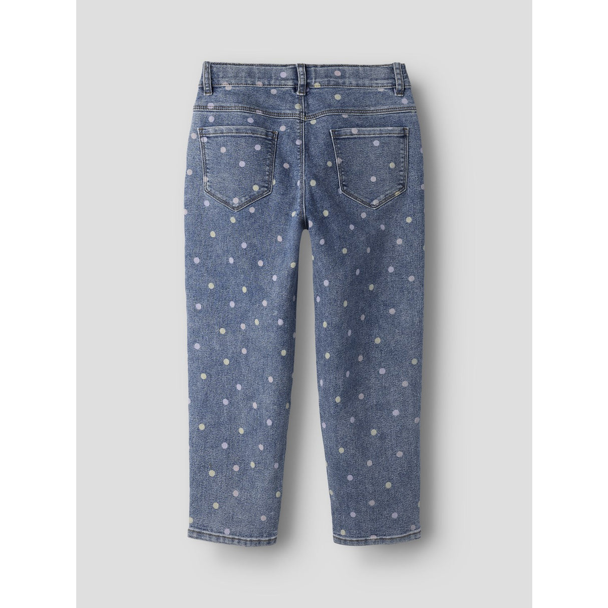 Name It Medium Blue Denim Dots Nmfpbella Mamma Shaped Jeans 3555-Sz