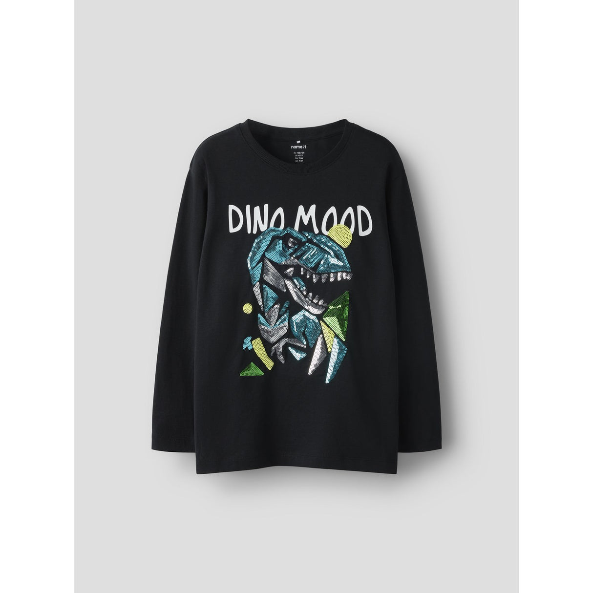 Name It Black Nkmdorak Ls Nreg Topp