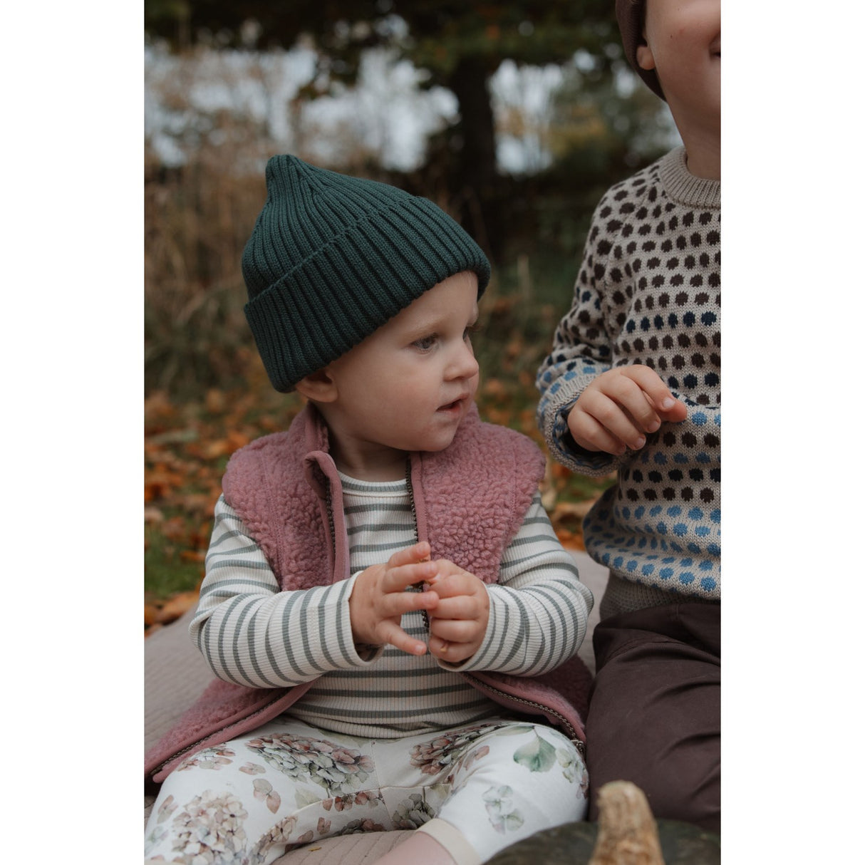 Petit Piao Eggnog Hydranger Aop Ppstar Leggings