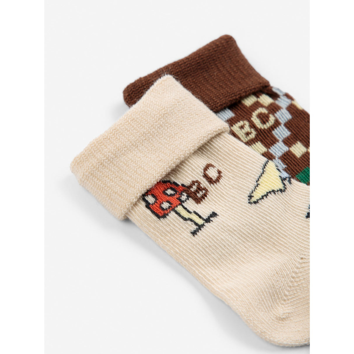 Bobo Choses Multicolor Mush Monster Duo Strumpor Pack