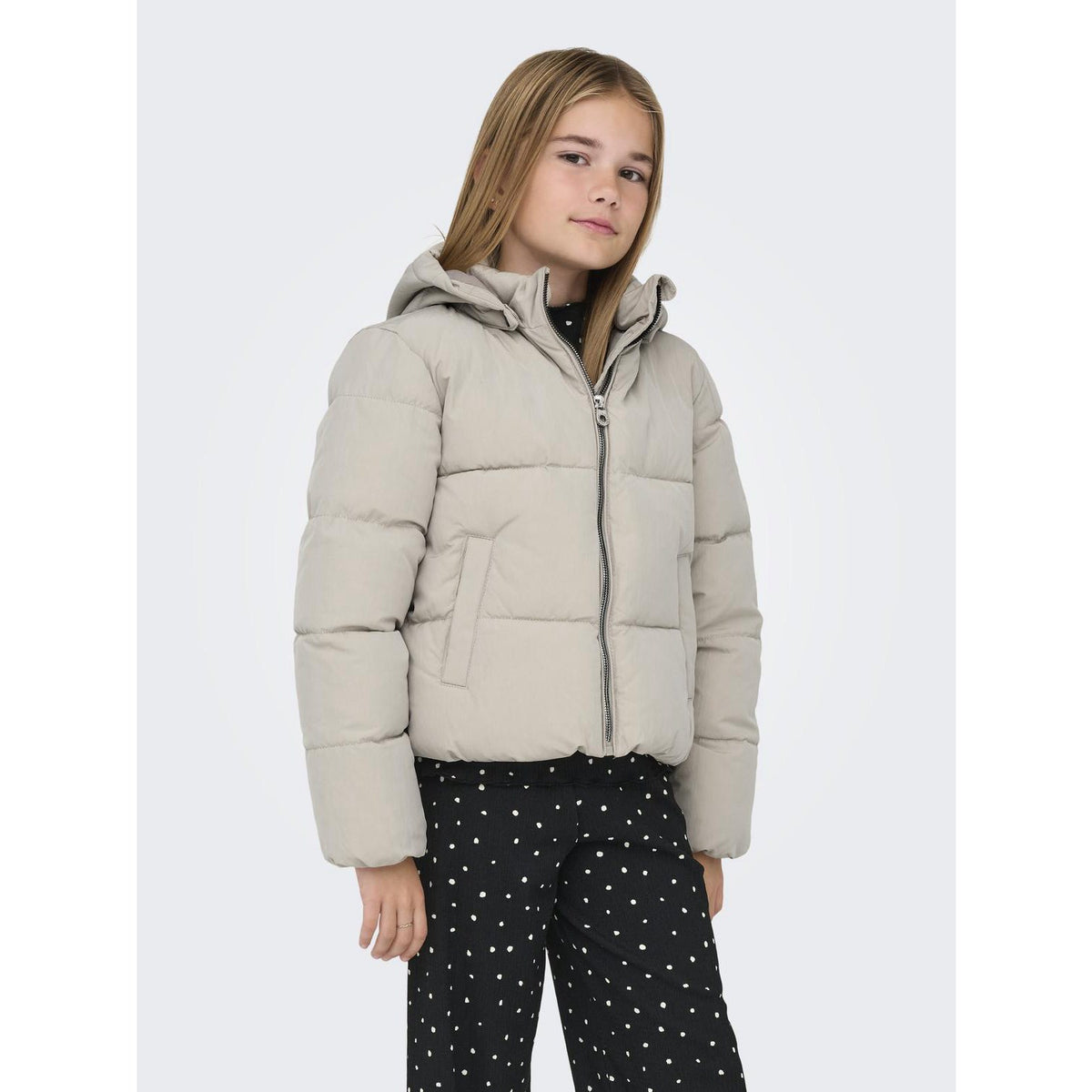 kids ONLY Pumice Stone Kogdolly Life Sht Puffer Jacka Otw Noos
