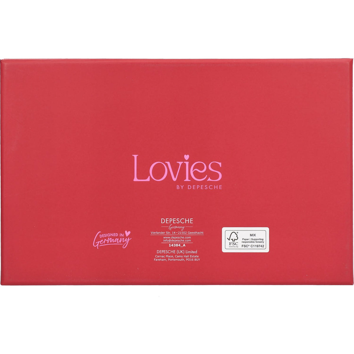 TRENDS by Depesche Stribes Lovies Smyckeskrin