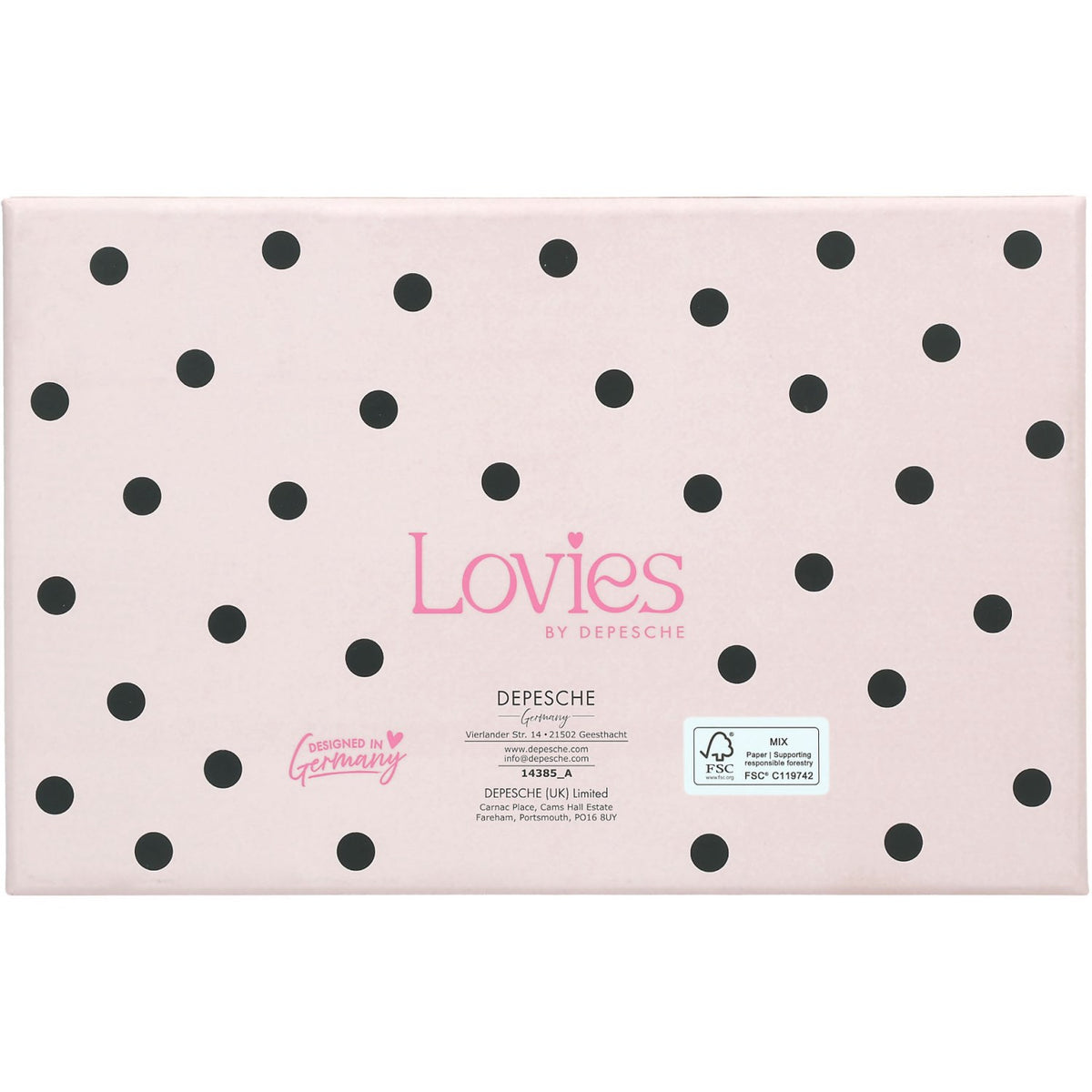 TRENDS by Depesche Dots Lovies Smyckeskrin