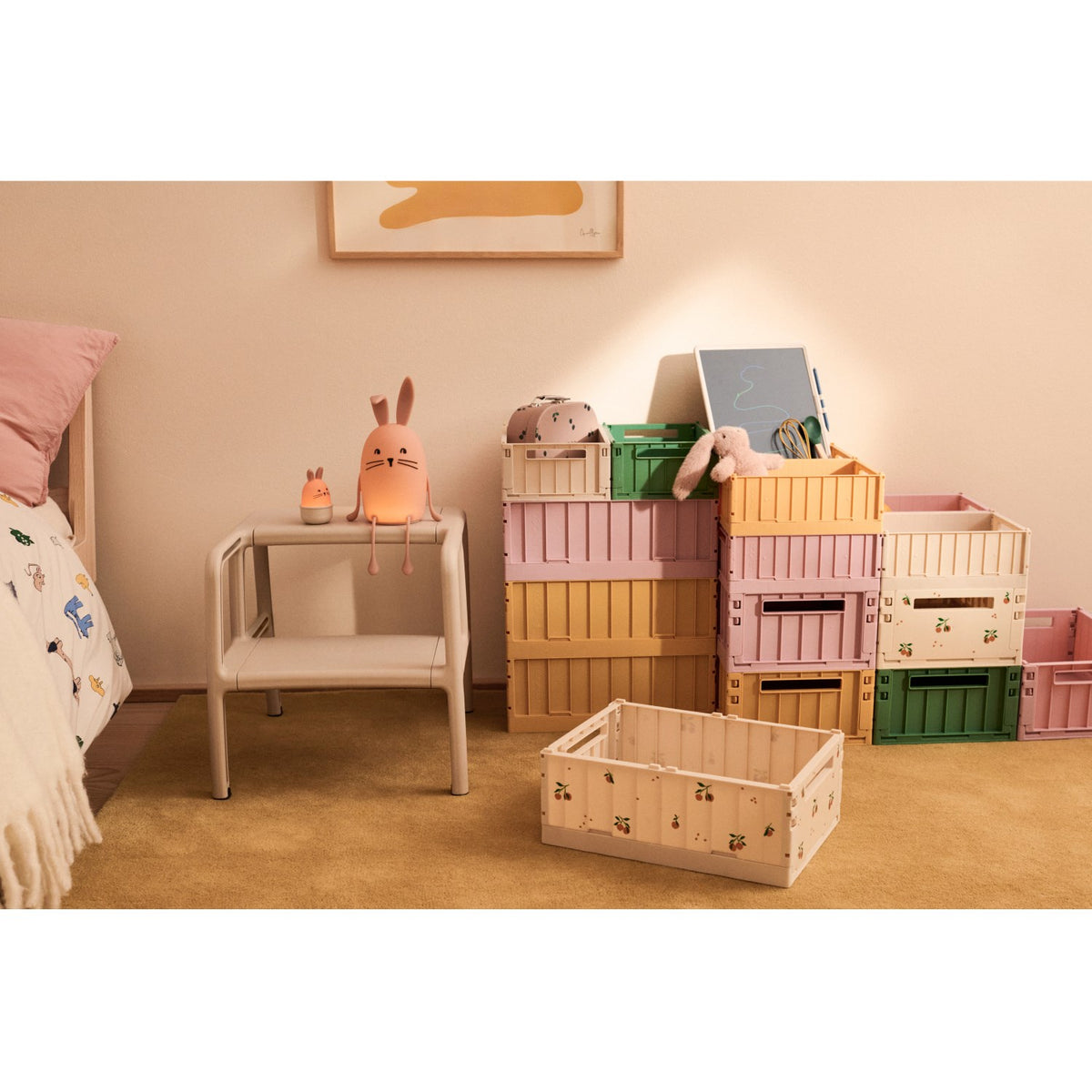 LIEWOOD Rose Blush Weston Förvaring Låda M 2-pack