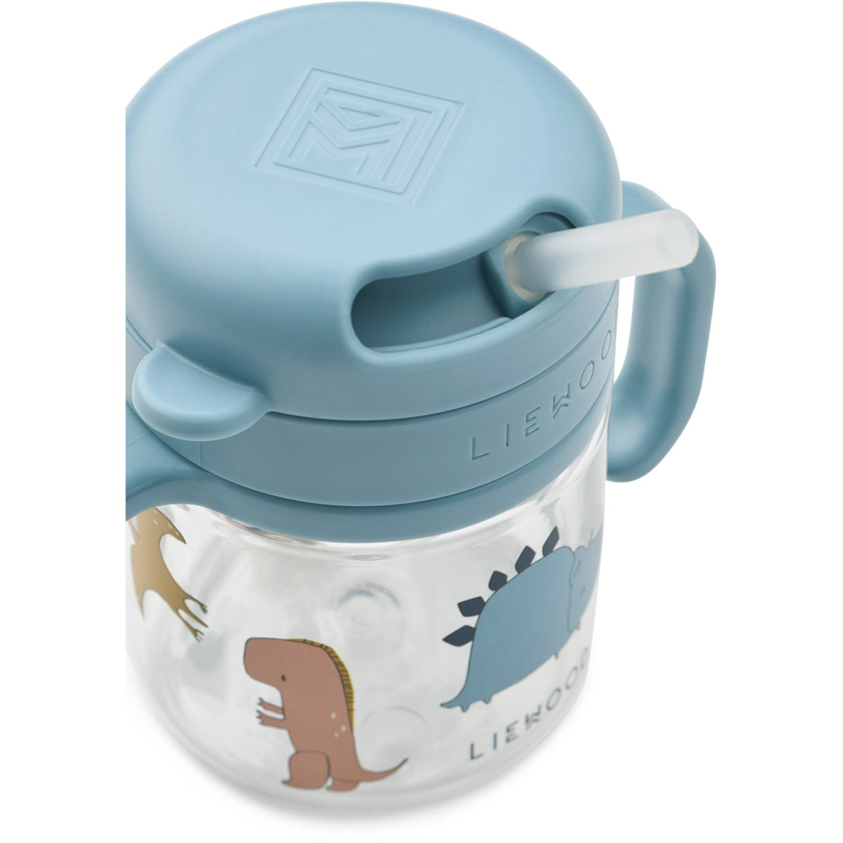 LIEWOOD Dino Roar / Sandy Kai Tritan Strån Kopp 280ml