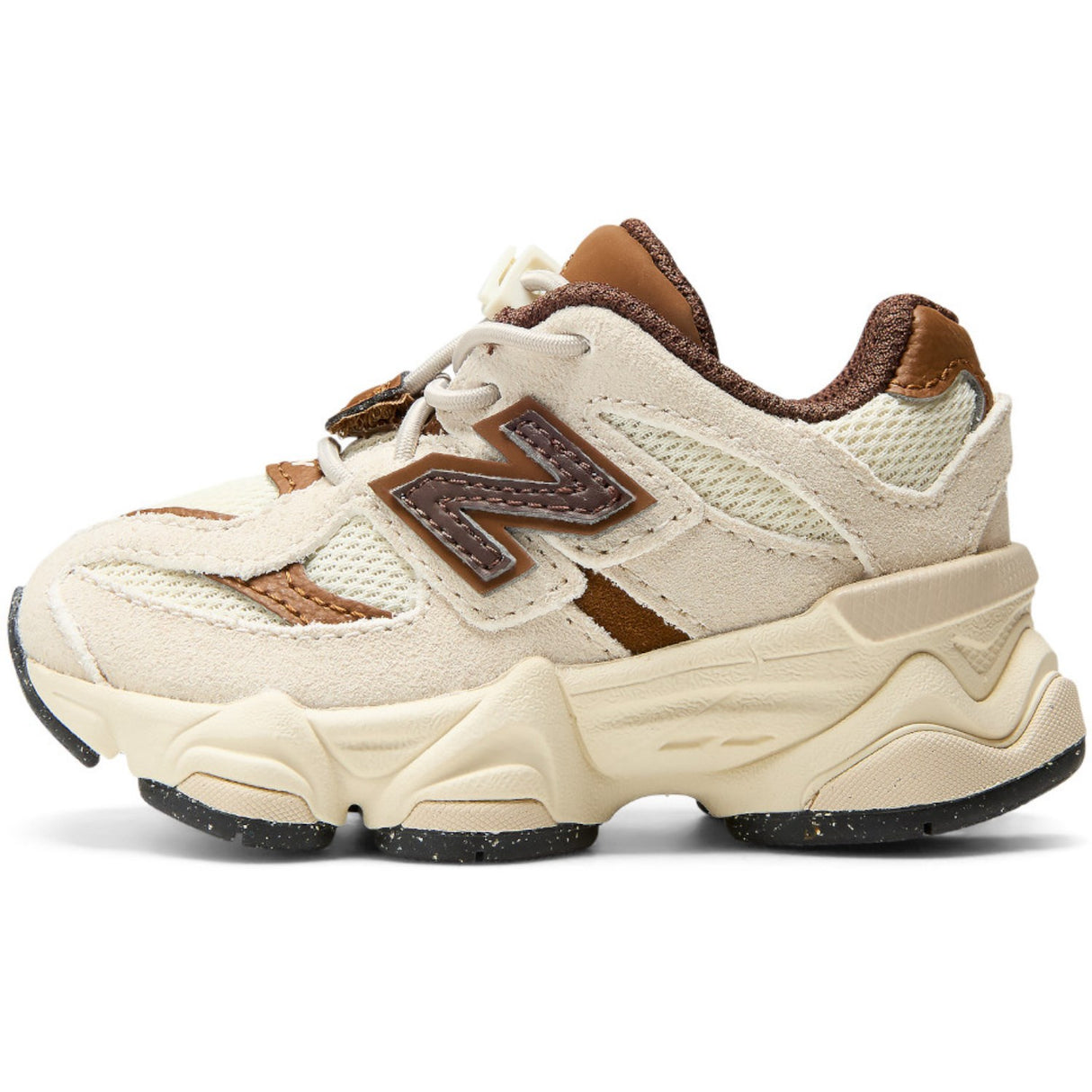 New Balance Breakfast Tea 9060 Kids Bungee Lace