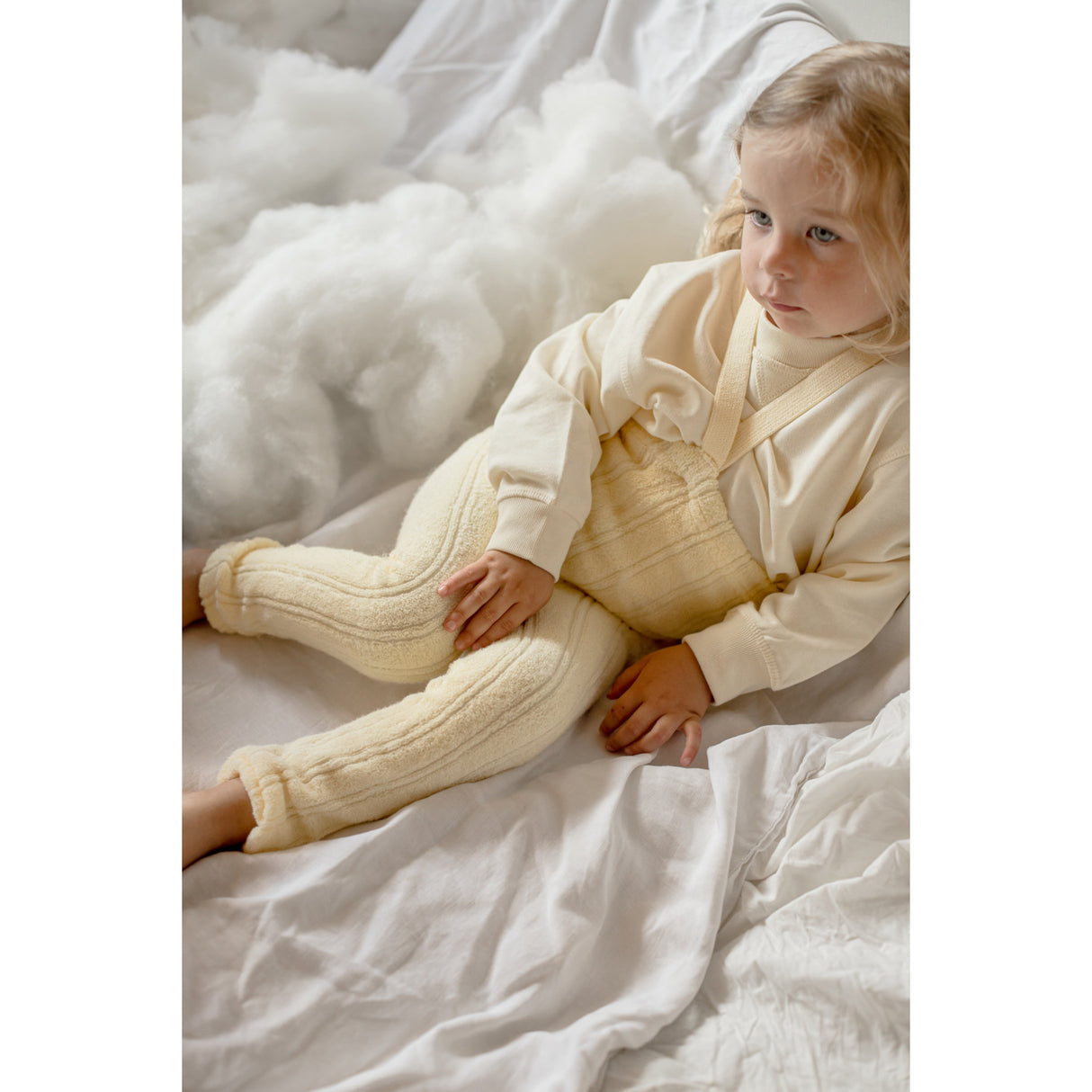 Silly Silas Granny Nallebjörn Footless Strumpbyxar Med Braces Lemon Icing