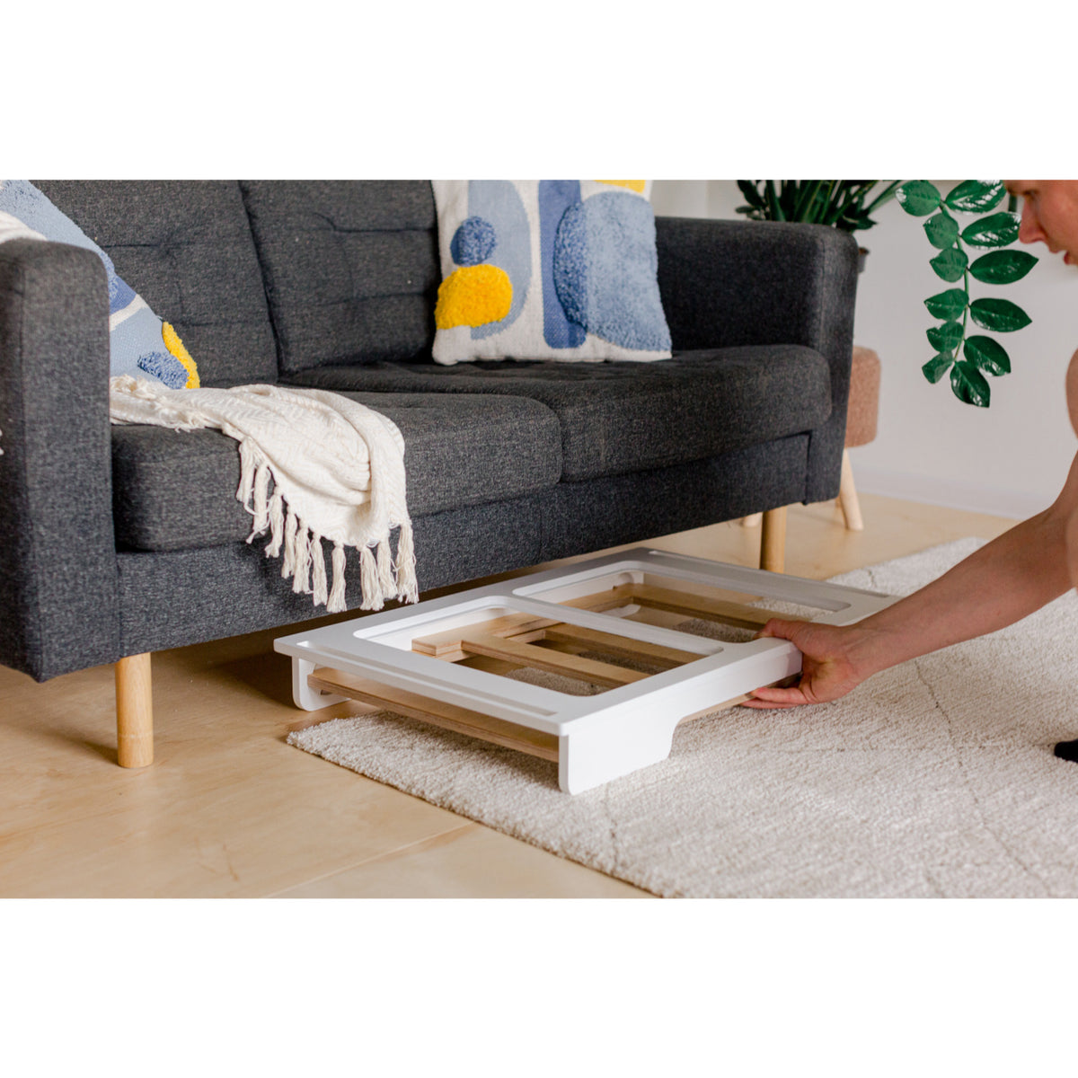 Duck Woodworks White Sensory Table Med 2 Boxes Included