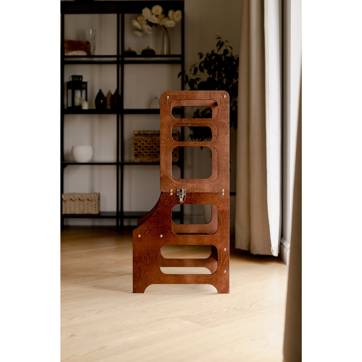 Duck Woodworks Honey Glaze Foldbar Tower Stained