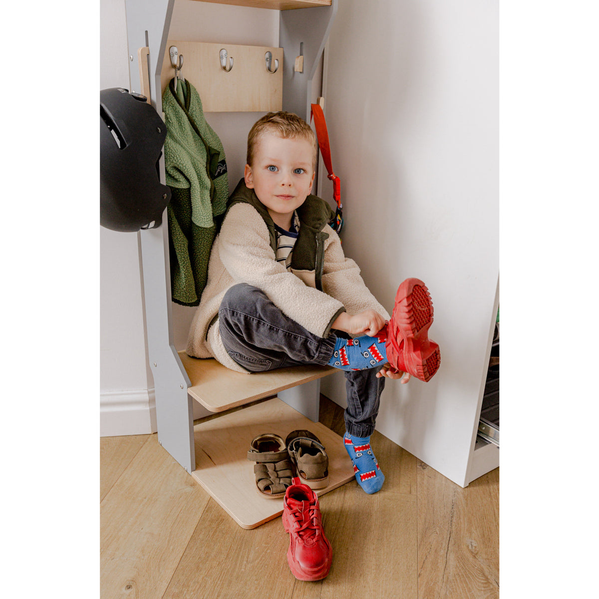Duck Woodworks Grey Garderobe Outerwear