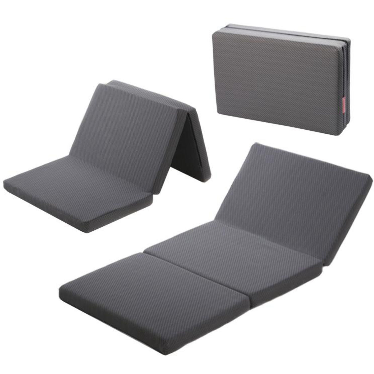 Tinynord Grey Foldbar Travel Madras Foldy 120x60x5,5