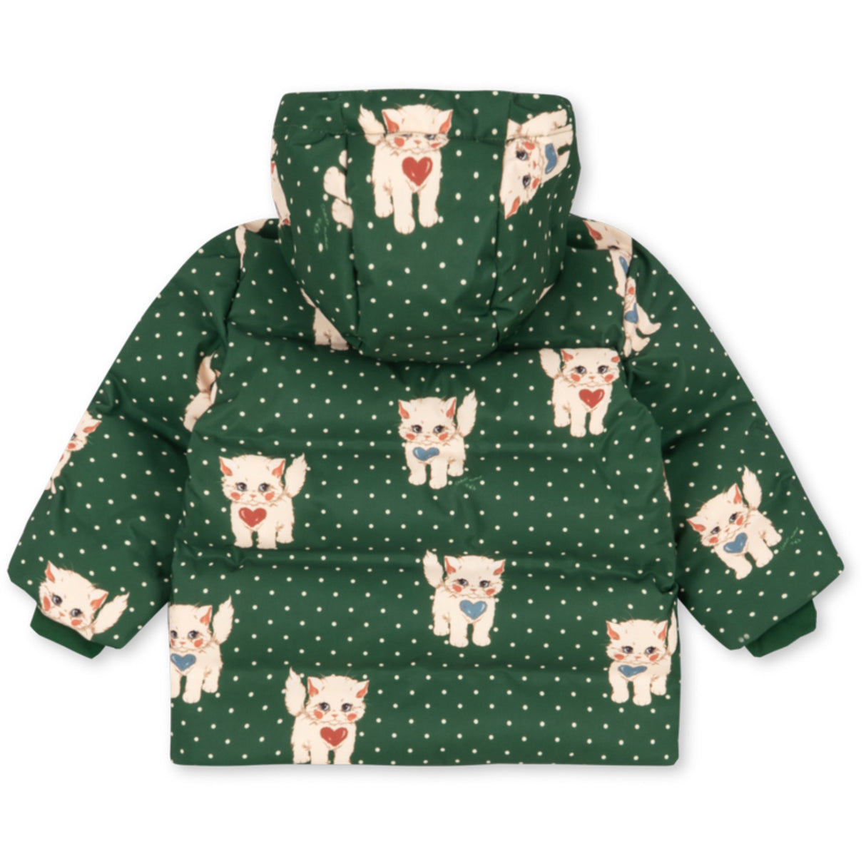 Konges Sløjd Dot Miao Verde Magnum Down Jacka Print Grs