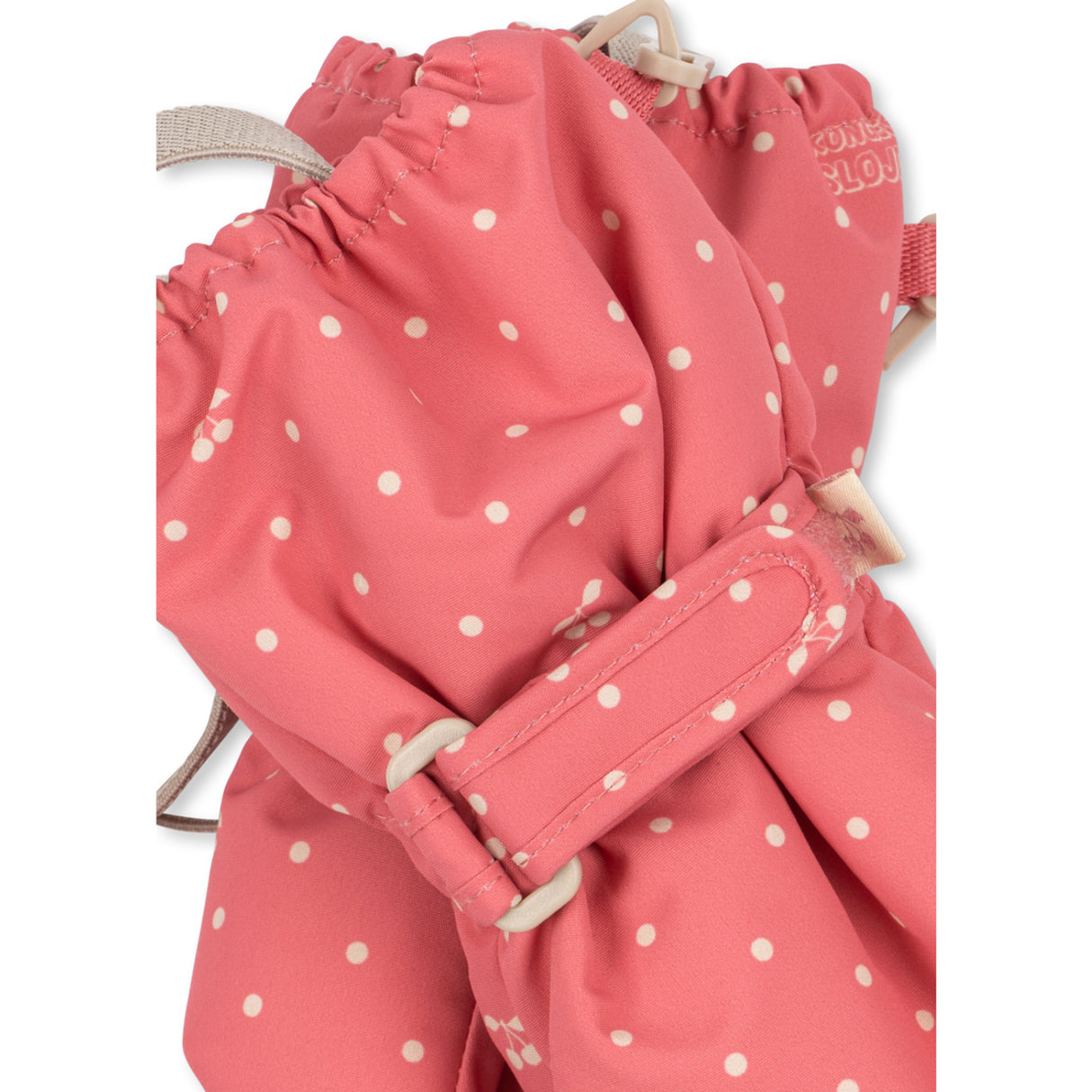 Konges Sløjd Cherry Berry Dot Nohr Snow Vantar Print