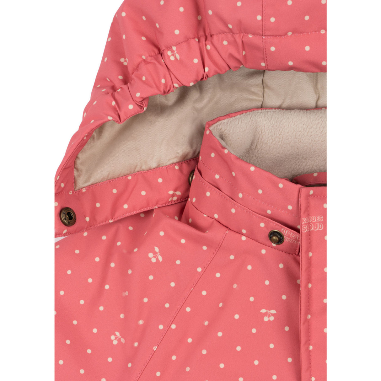 Konges Sløjd Cherry Berry Dot Mismou Frill Jacka
