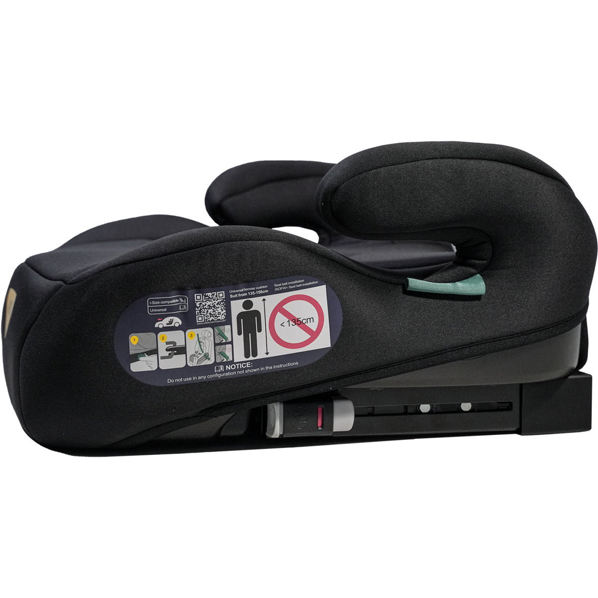 Axkid Mate 2 ISOFIX Shell Black