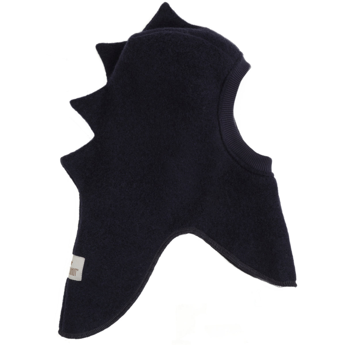 Huttelihut Dark Navy Elefanthatt Triangles Ull