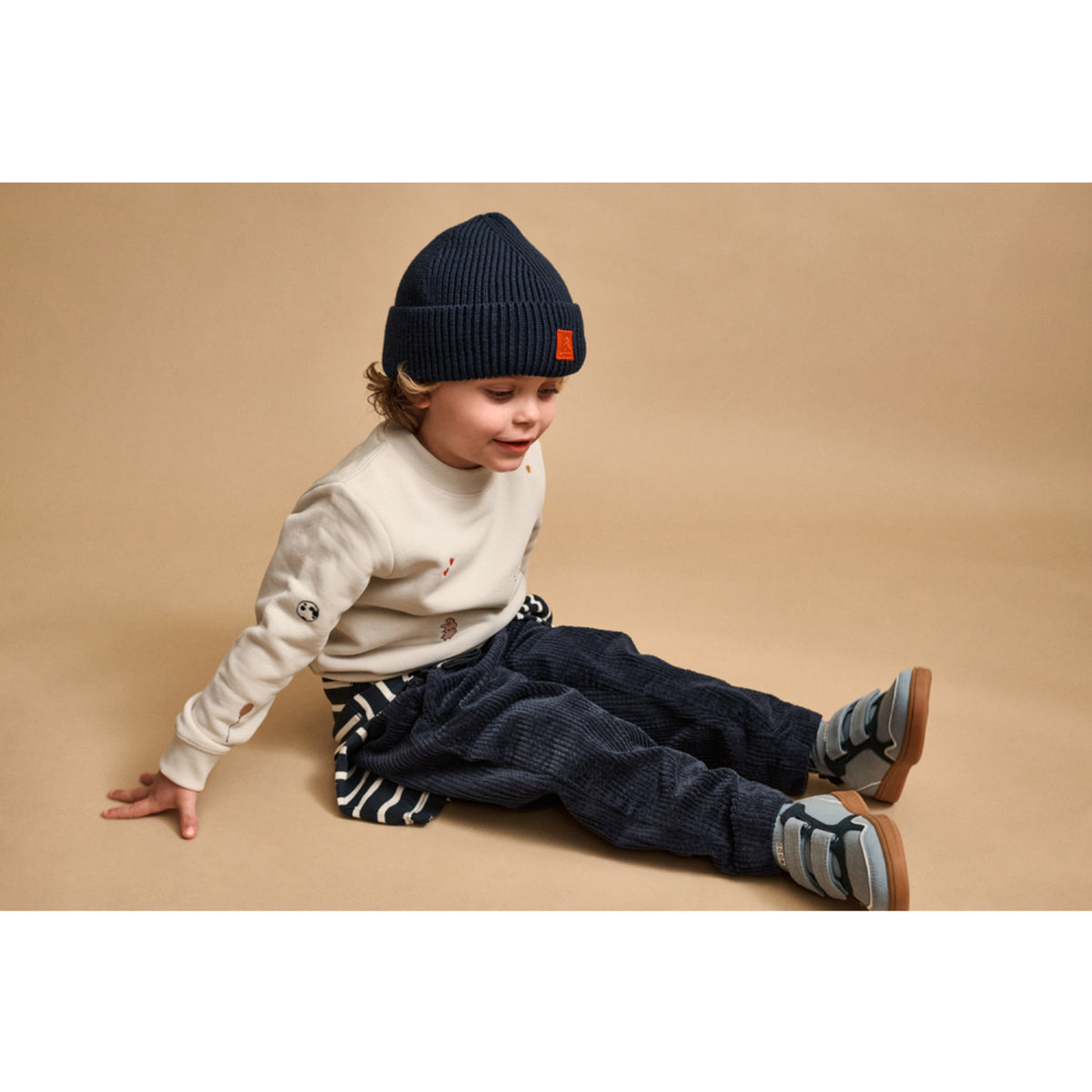 LIEWOOD Classic Navy Borris Corduroy Byxor