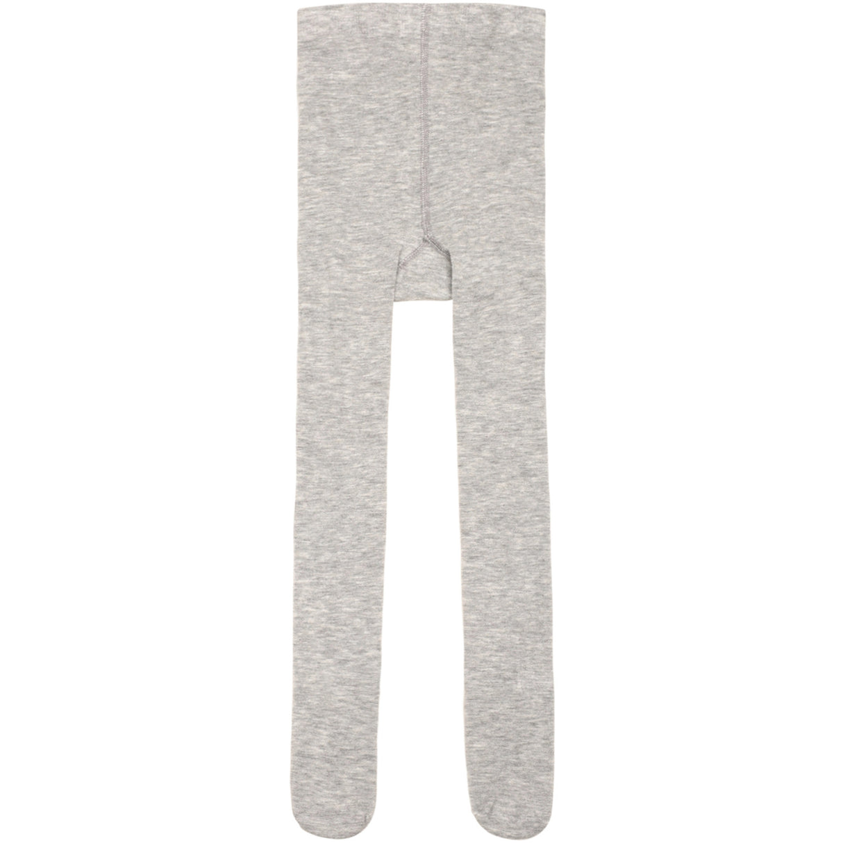 Minymo Light Grey Melange Ull Stocking - Enkelt Pak