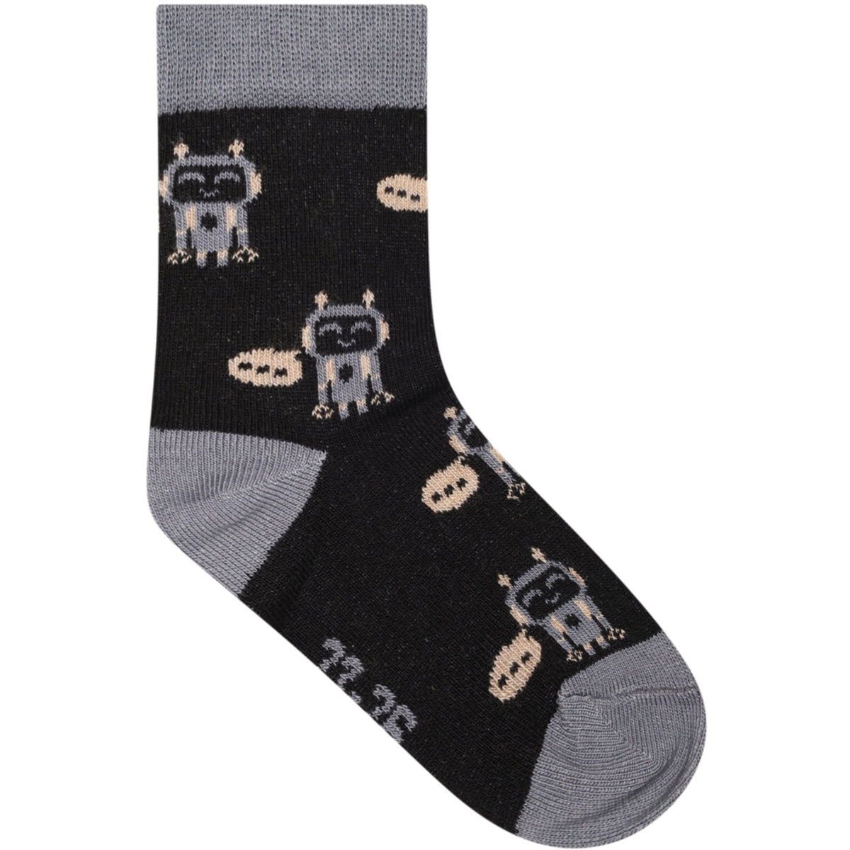 Minymo Blau Gray Strumpor M/ Pattern (5-Pack)