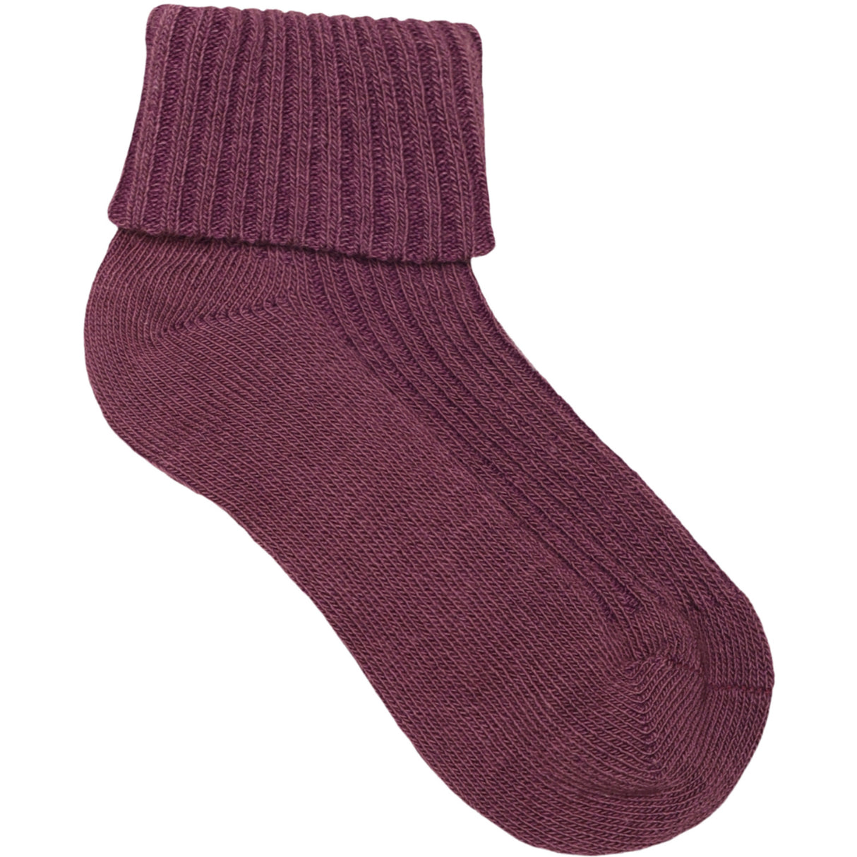 Minymo Elderberry Baby 2X2 Rib Strumpo (3-Pack)