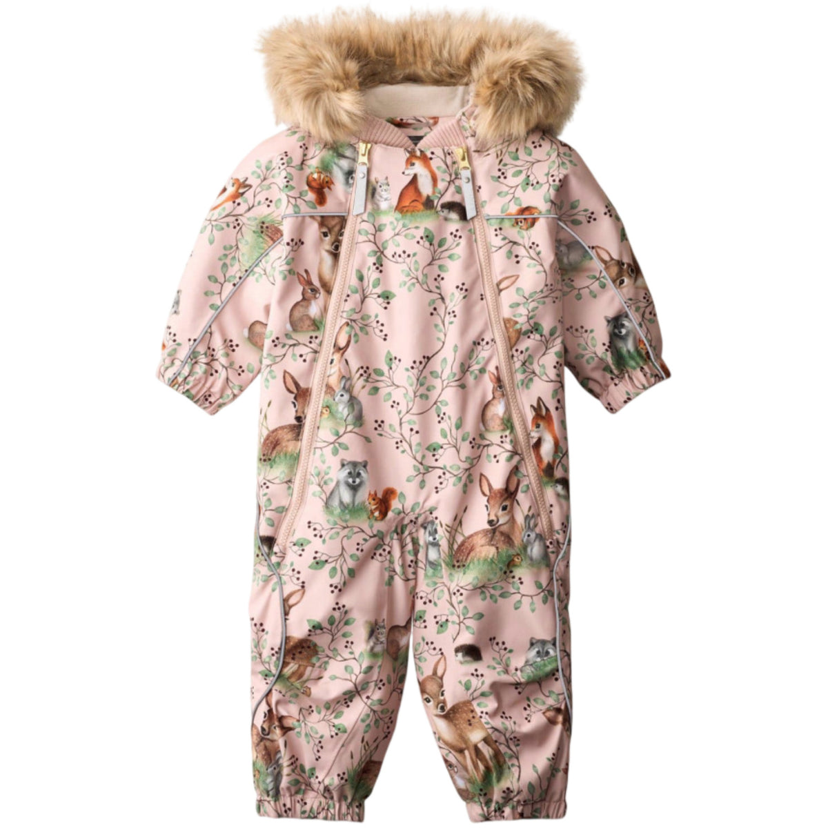 Molo Furry Friends Pyxis Päls Baby Flygdräkt