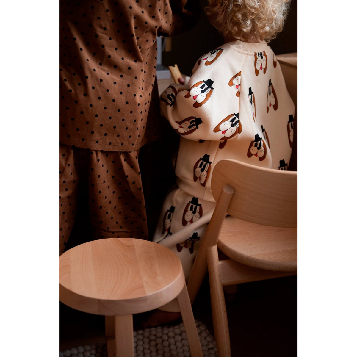 Curve Lab Beech Monarchy Stool
