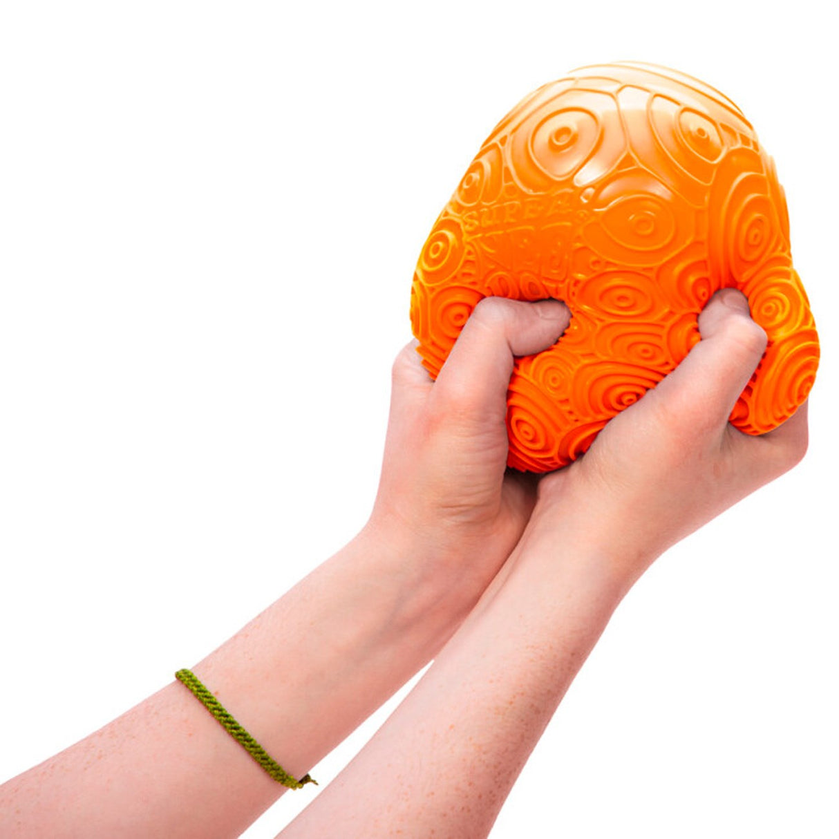 NeeDoh Super Ripples Orange Virvlade