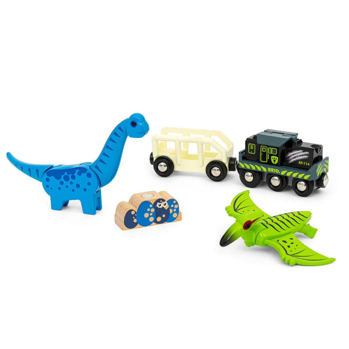 BRIO® 36096 batteridrivet tåg med dinosaurie
