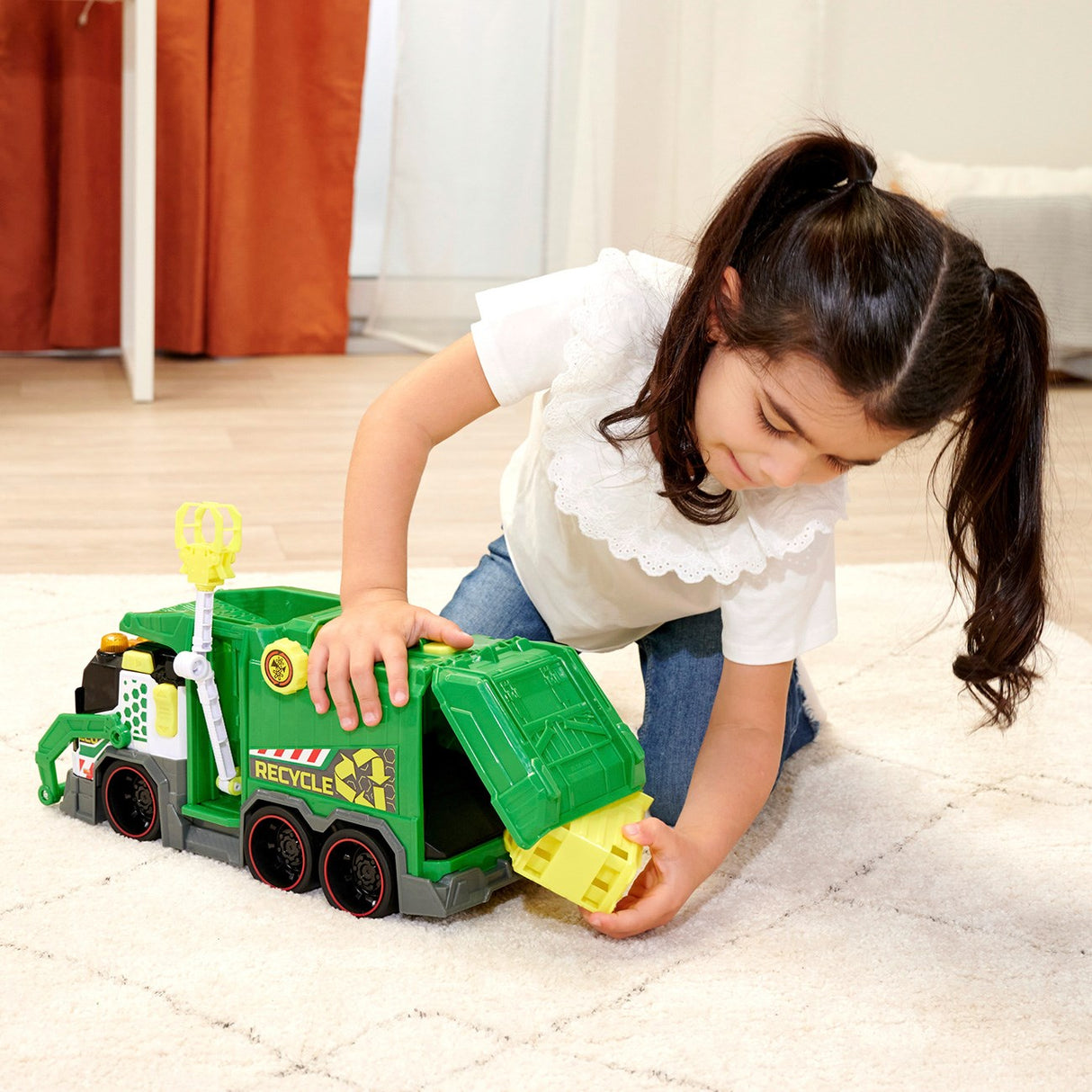 Dickie Toys återvinningsvagn