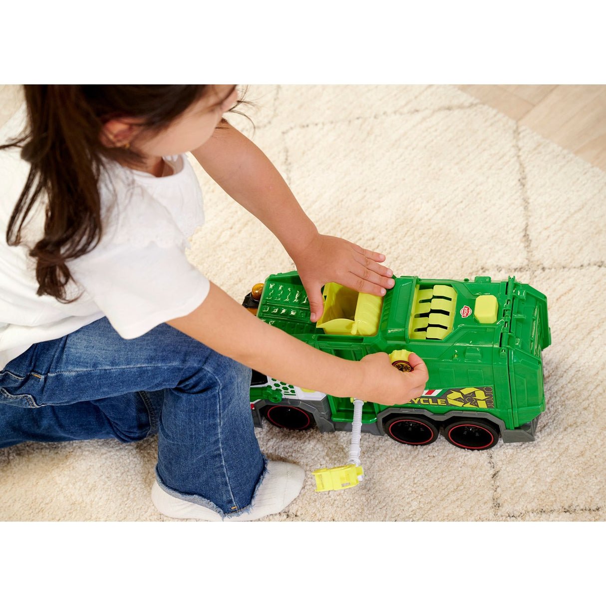 Dickie Toys återvinningsvagn
