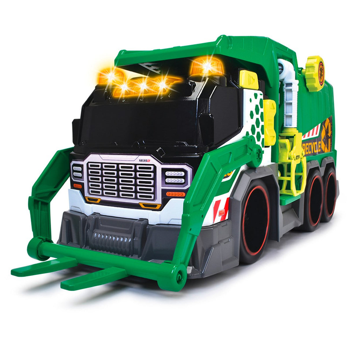 Dickie Toys återvinningsvagn