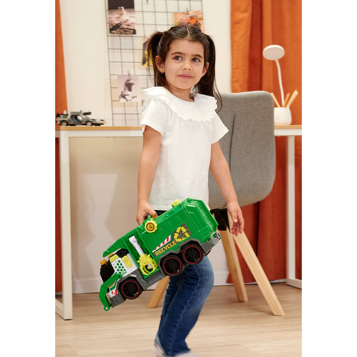 Dickie Toys återvinningsvagn