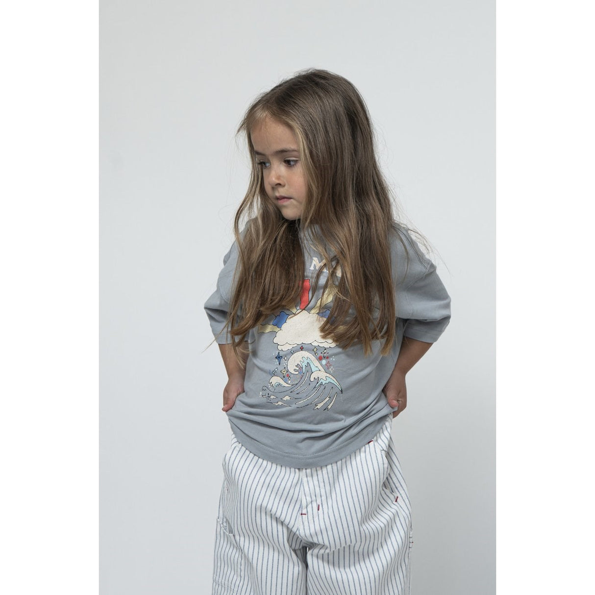 Sofie Schnoor Dusty Blue T-Shirt