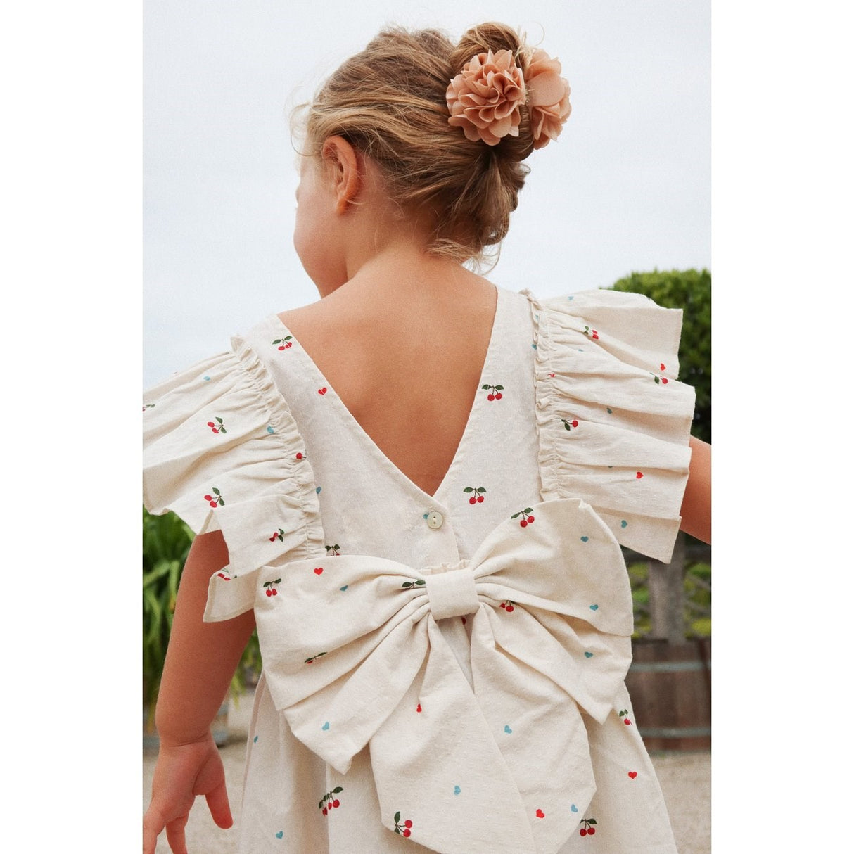 Konges Sløjd Cherry Coeur Evia Bow Klänning