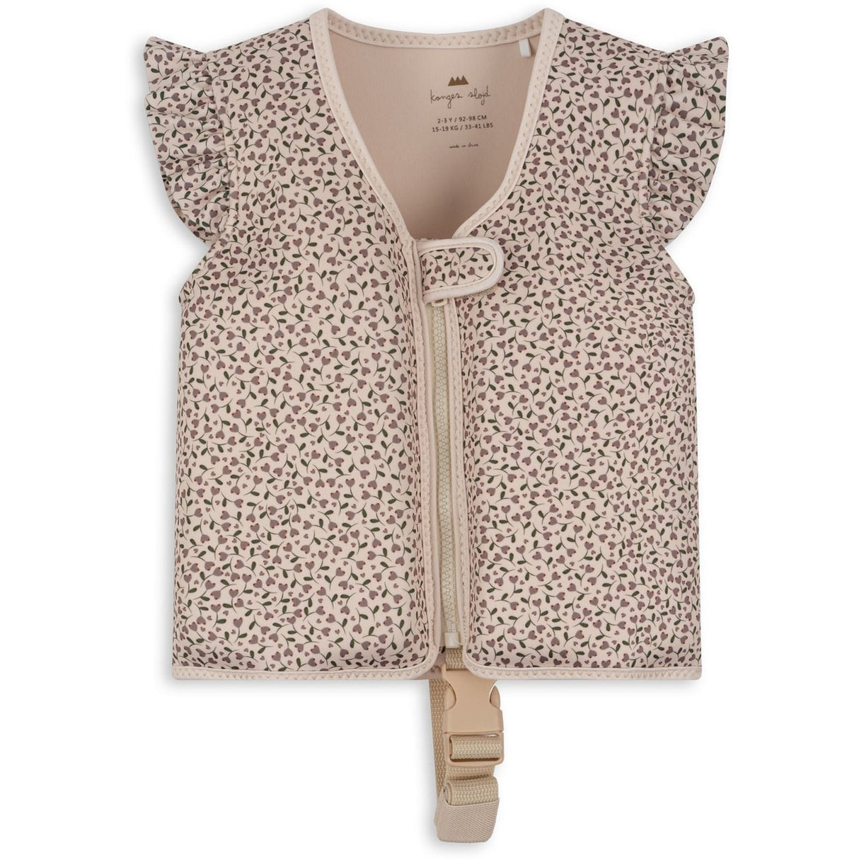 Konges Sløjd Neoprene Simväst Frill Milk Tank