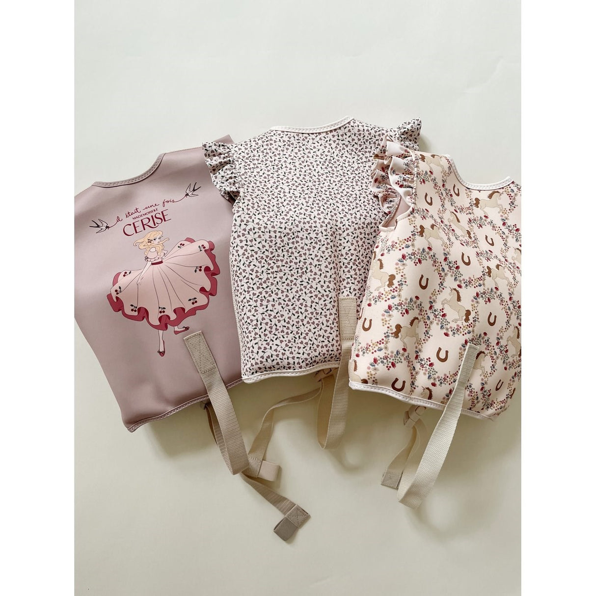 Konges Sløjd Neoprene Simväst Frill Milk Tank