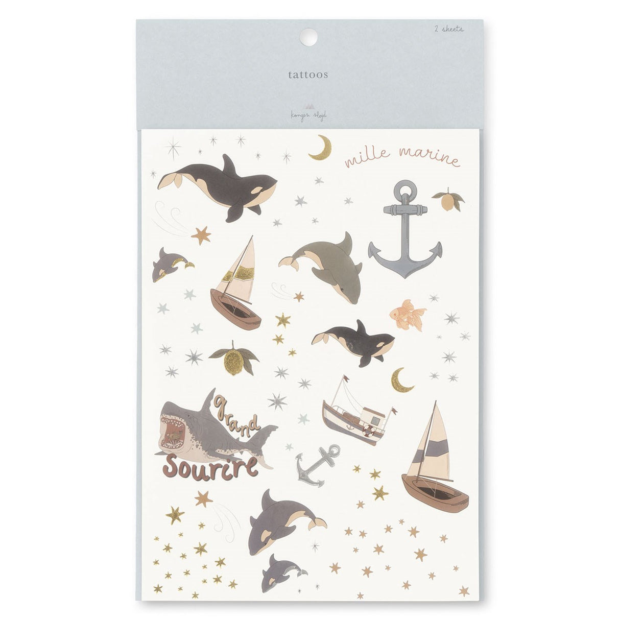 Konges Sløjd Tatueringar Boy Mix Pack