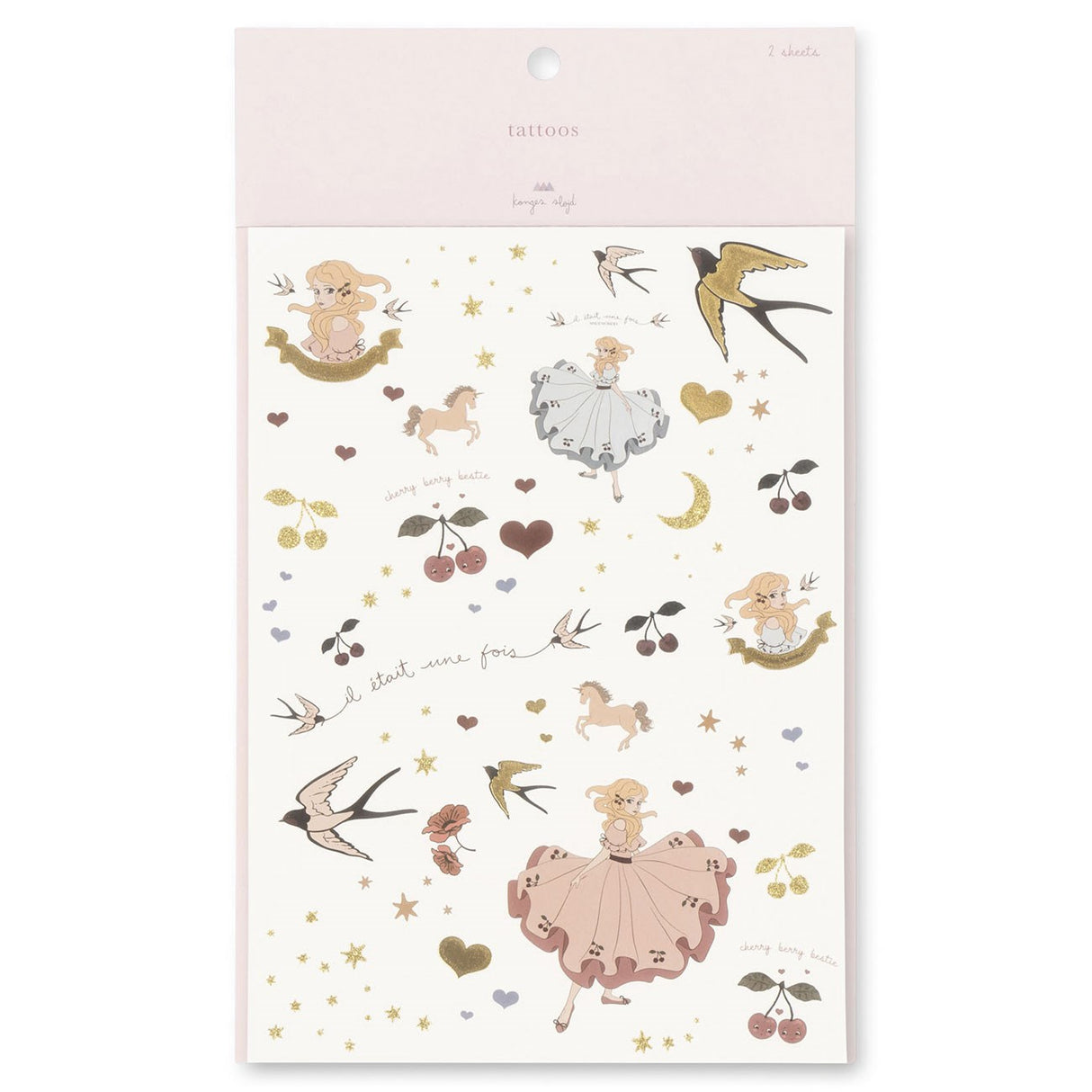 Konges Sløjd Tatueringar Girl Mix Pack