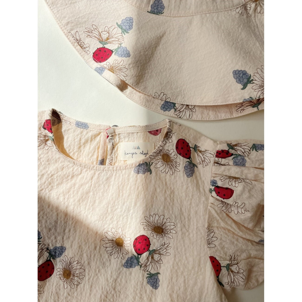 Konges Sløjd Ladybug Vida Puffärmar Topp