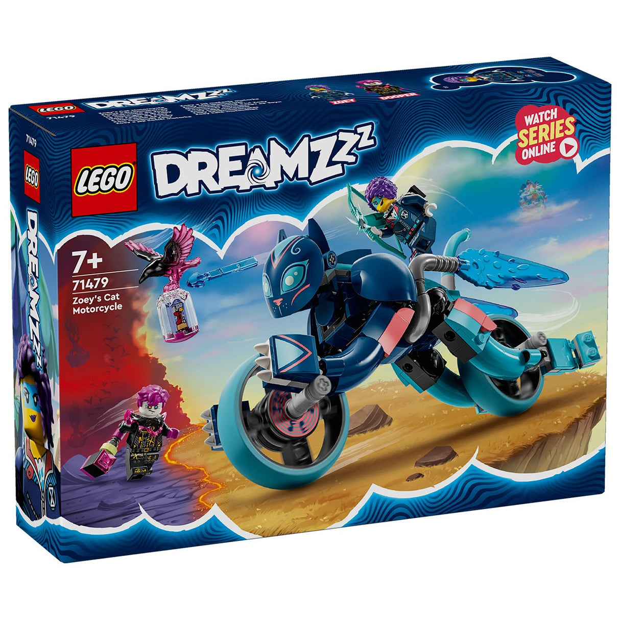 LEGO® DREAMZzz™Zoeys katt motorcykel